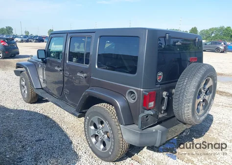 2016 Jeep Wrangler Unlimited Sahara из США, поврежденный, VIN 1C4BJWEG0GL249146
